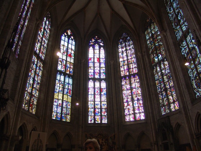 Glasfenster im M�nster