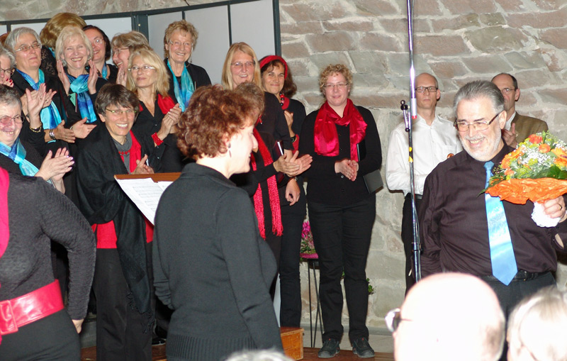 Geschenkvergabe Petra J�nsch