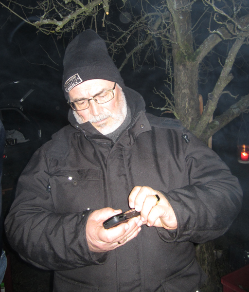 R�diger am Telefon