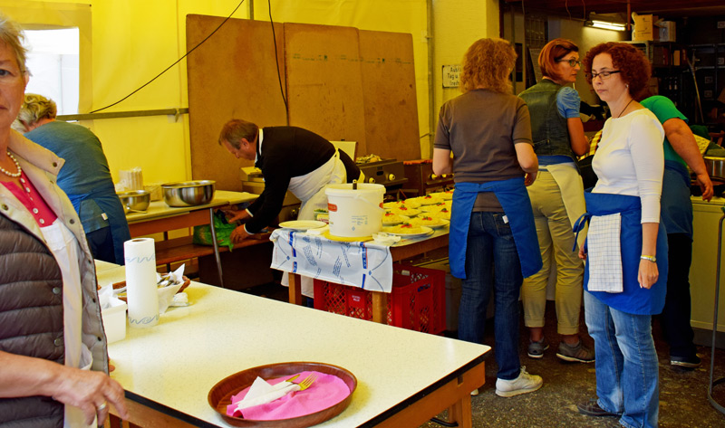 Die K�che am Sonntag