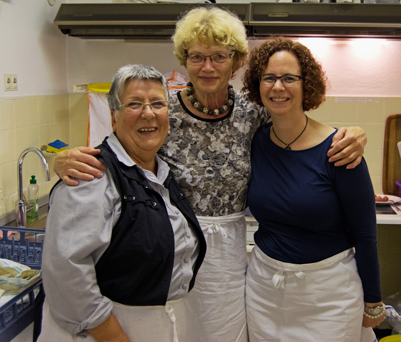 Die K�chenbesatzung