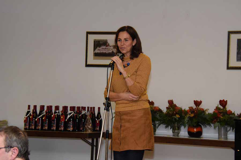 Antje f�hrt durchs Programm