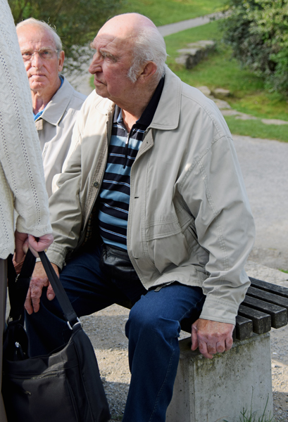 Warten auf das Schiff