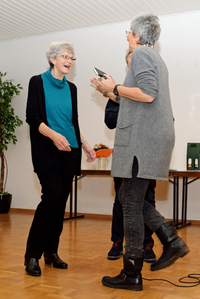 Bescherung f�r Doris Klatte