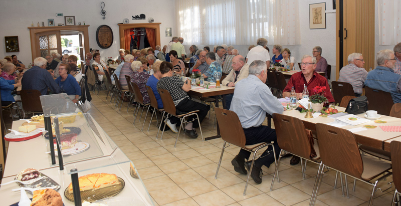 Die G�ste beimSenioren-Nachmittag
