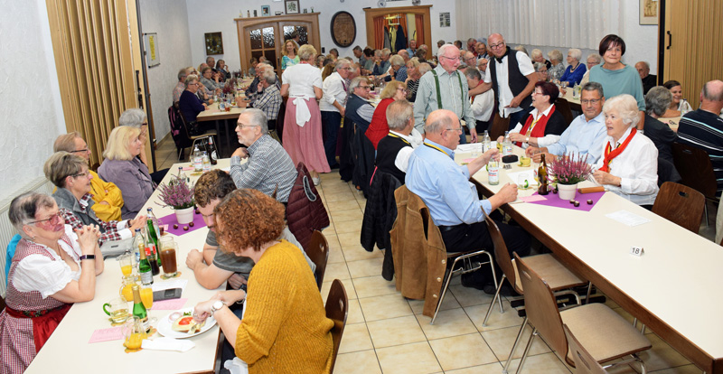 Die G�ste im S�ngerheim